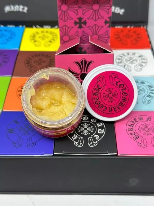 Chrome Terps Wax offers versatile consumption methods to suit any preference. For seasoned users, dabbing delivers intense effects and bold flavor—simply heat your rig, apply a small dab, and inhale the rich vapor. If you prefer something more discreet, vaporizing with a compatible wax pen allows for smooth hits and convenient on-the-go use. For an easy potency boost, try mixing it with flower by sprinkling a bit into your joint or bowl. No matter how you enjoy it, Chrome Terps Wax stands out with enhanced flavor from its rich terpene profile, fast-acting effects for immediate relief or creativity, and flexible usage options that make it ideal for any cannabis enthusiast.